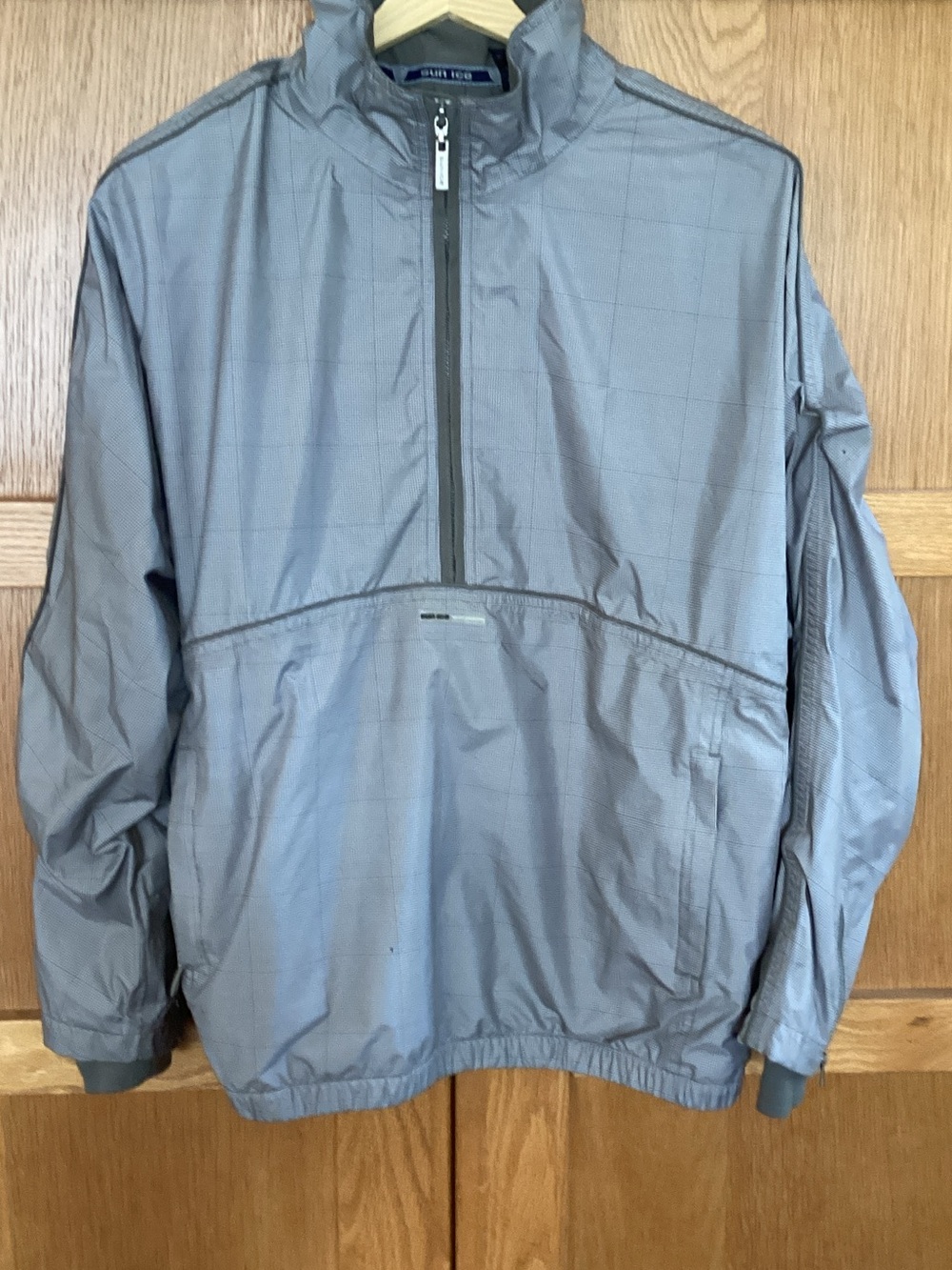 Sun ice Light Gray Quarter-Zip Windbreaker Pullover